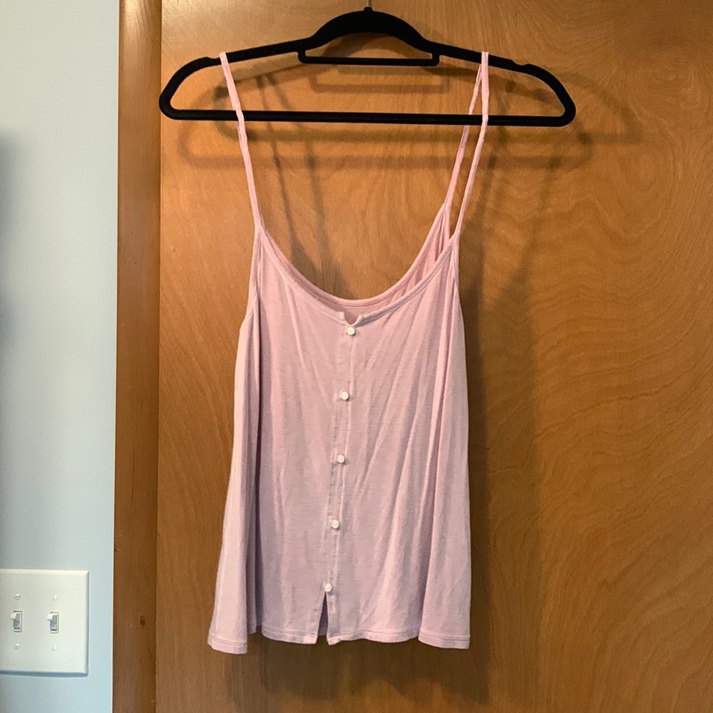 Blush pink tank top